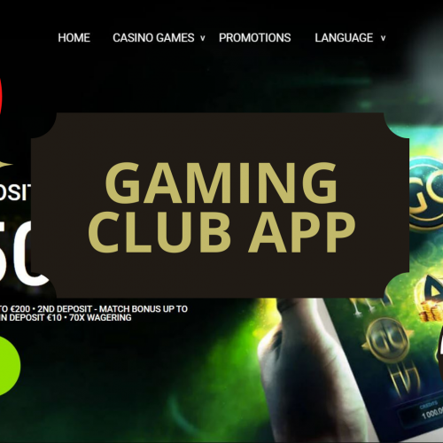 Gaming club mobile casino – play and win!