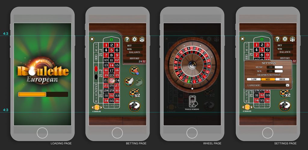 Mobile roulette features