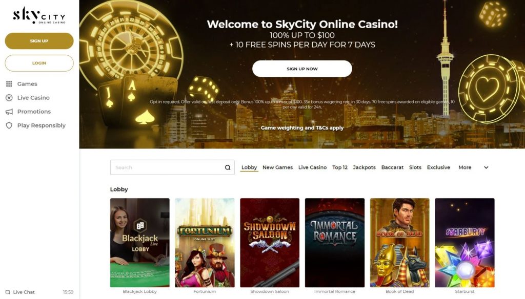 Skycity mobile casino