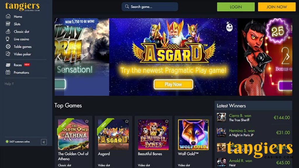 Tangiers Casino withdrawal and deposits