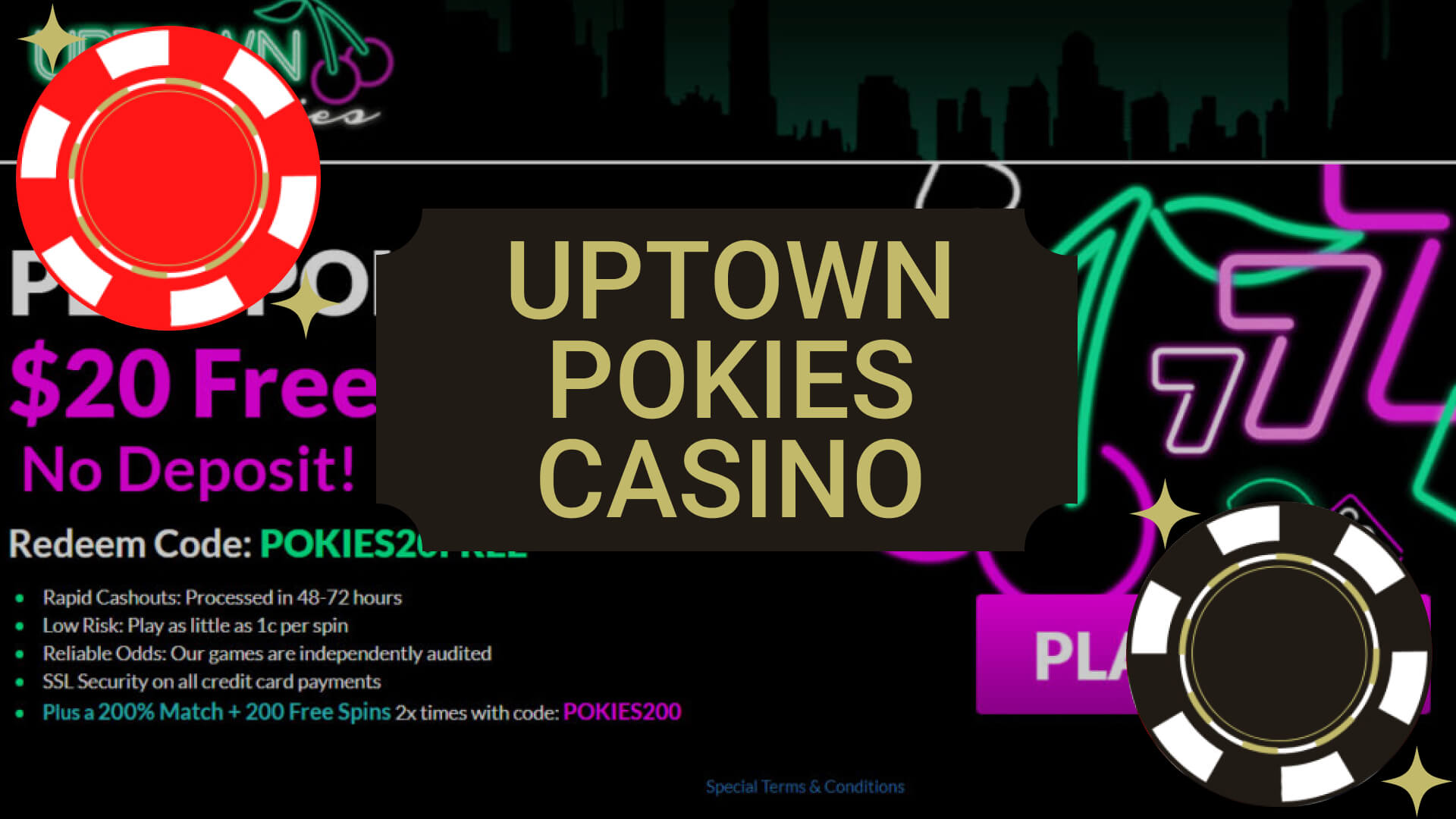 Turn fortune to you with Uptown Pokies casino AU